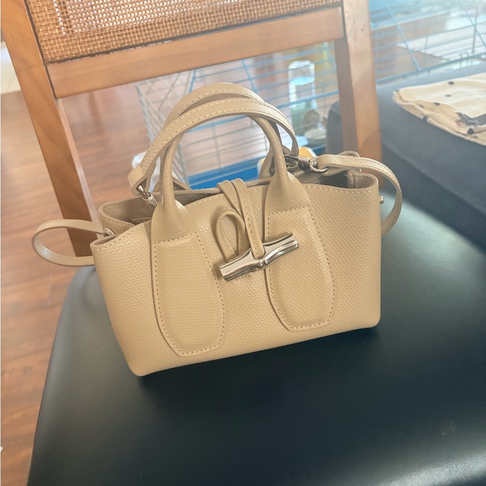 Longchamp roseau Mini Bag (sand color - Picture 3 of 7